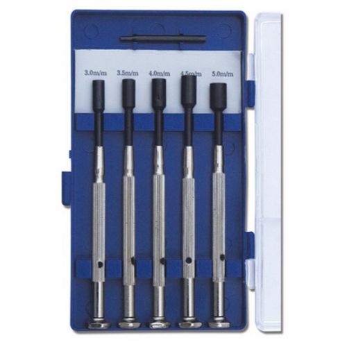 Destornilladores de Precisión de Dado 5 pcs Hicen -- 23509002