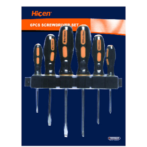 Juego de 6 Destornilladores Hicen