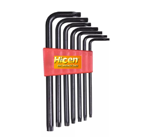 Llaves Torx x7 Hicen