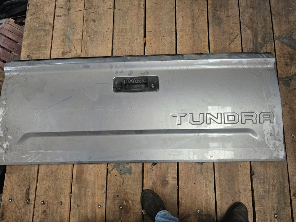 Compuerta Tundra con camara Plateada