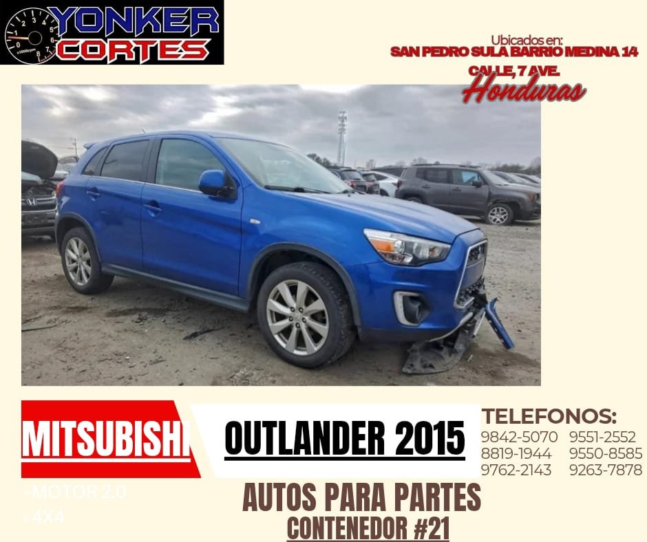 Motor OUTLANDER 2015 Cont.#21
