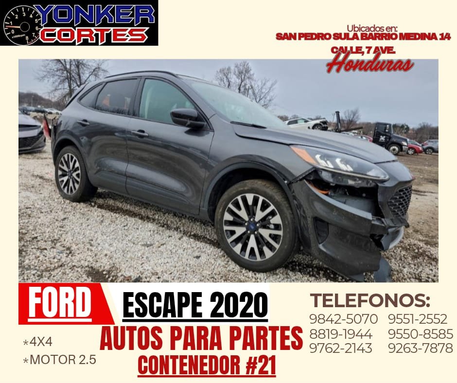 Motor Escape 2020 2.5L 4x4 Cont.#21