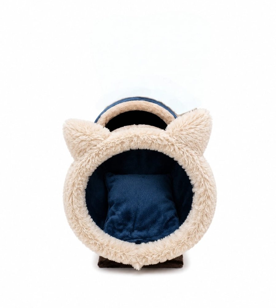 CAMA NIDO MADERA PARA GATOS