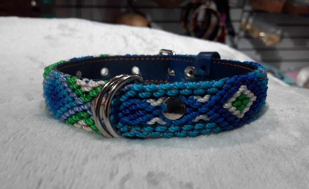 COLLAR CHIHU TEJIDO COMPLETO 40 CMS