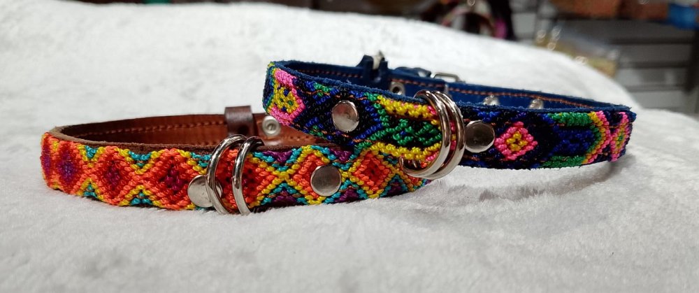 COLLAR CHIHU DELGADO TEJIDO COMPLETO 40 CMS