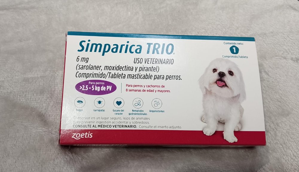 SIMPARICA TRIO 2.5-5 KG
