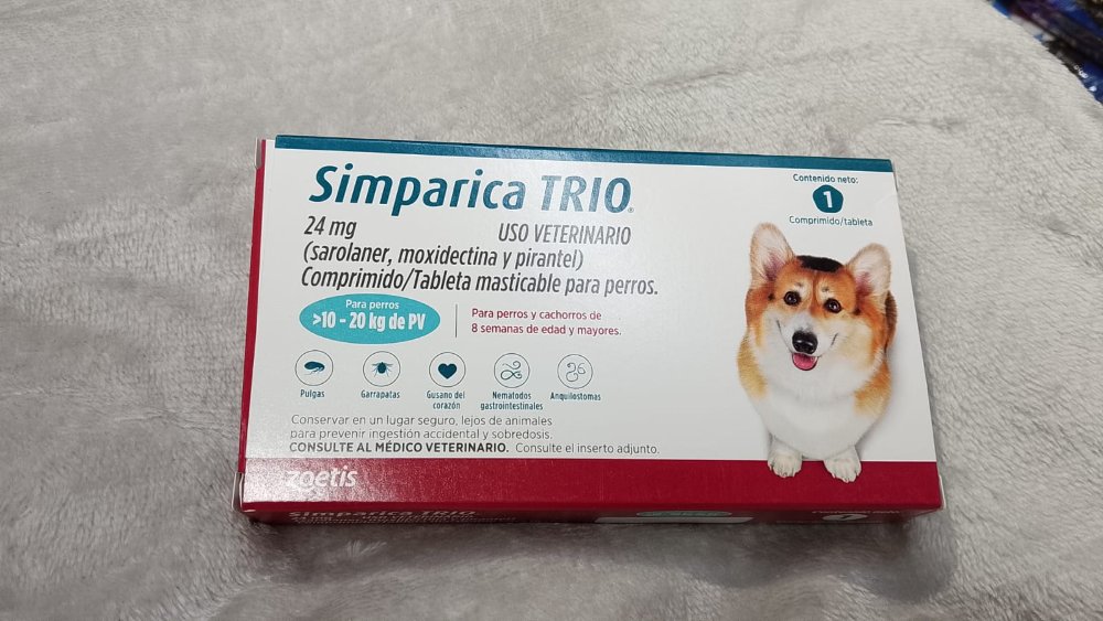 SIMPARICA TRIO 10-20 KG