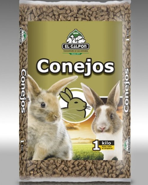 ALIMENTO PARA CONEJOS 1 KG