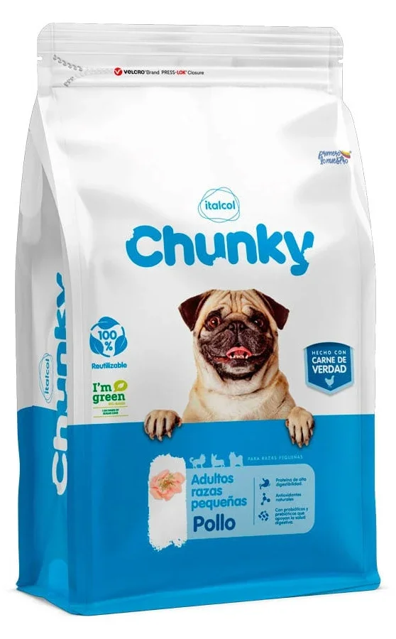 CHUNKY ADULTOS RAZAS PEQUEÑAS 8 KL