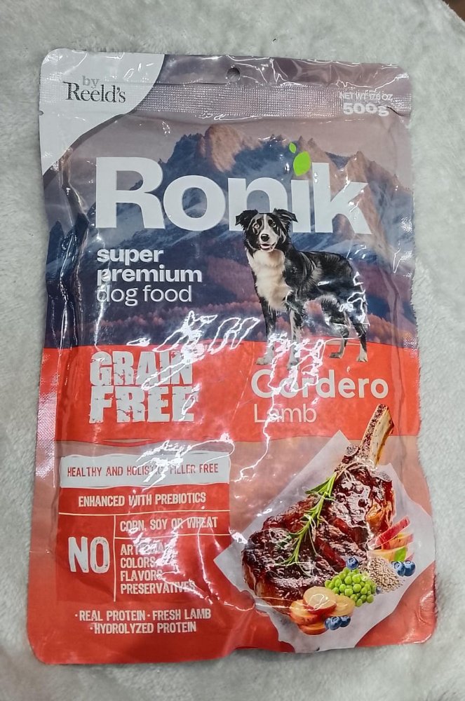 RONIK PERRO CORDERO 500 GRS