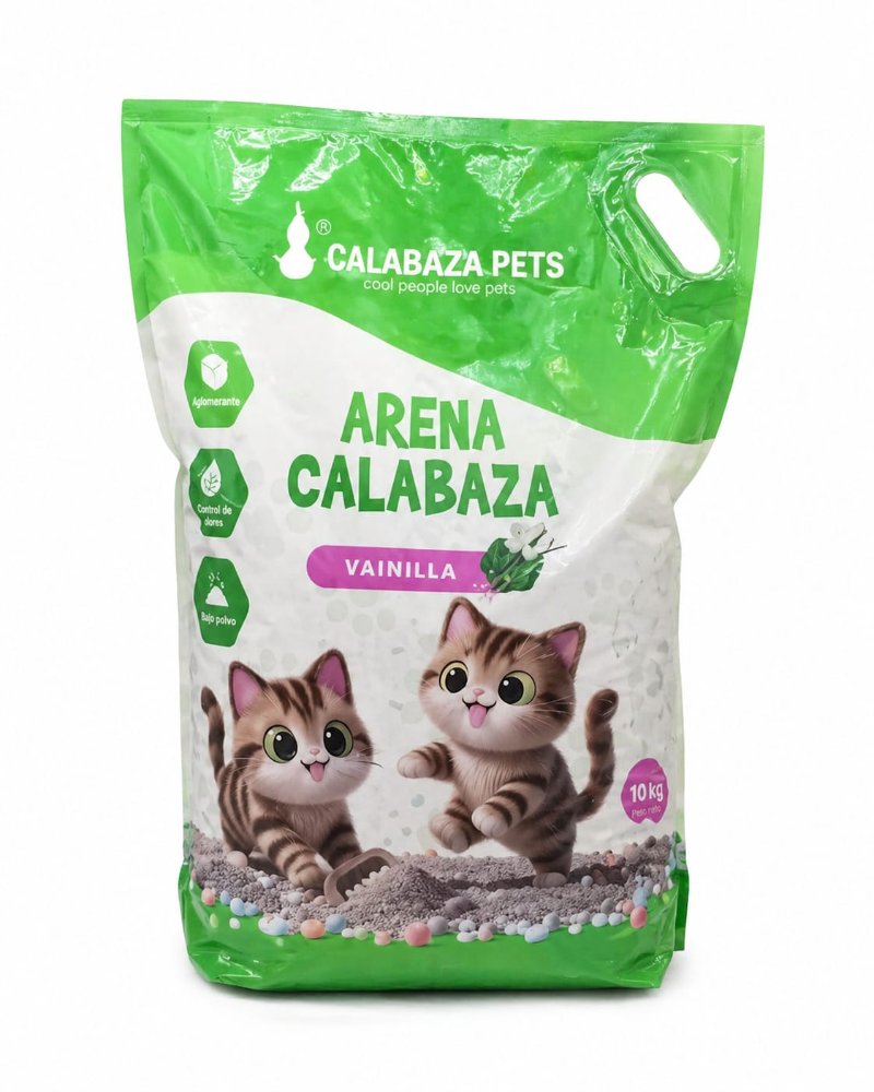 ARENA CALABAZA VAINILLA 10 KG
