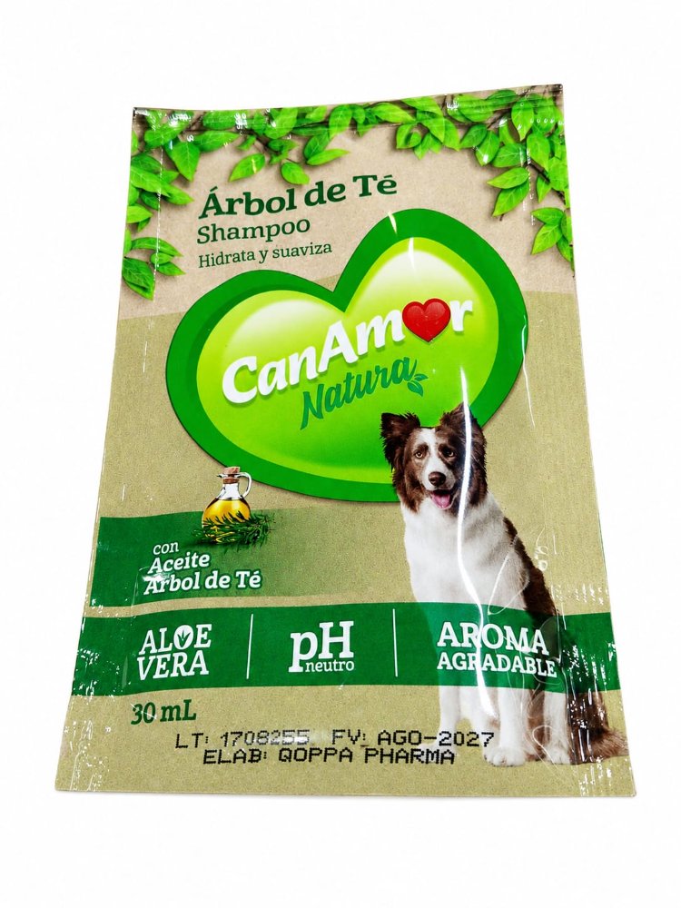 SOBRE SHAMPOO ARBOL DE TE CANAMOR 30ML