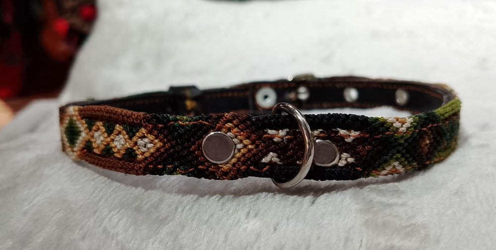 COLLAR CHIHU DELGADO TEJIDO COMPLETO 45 CMS