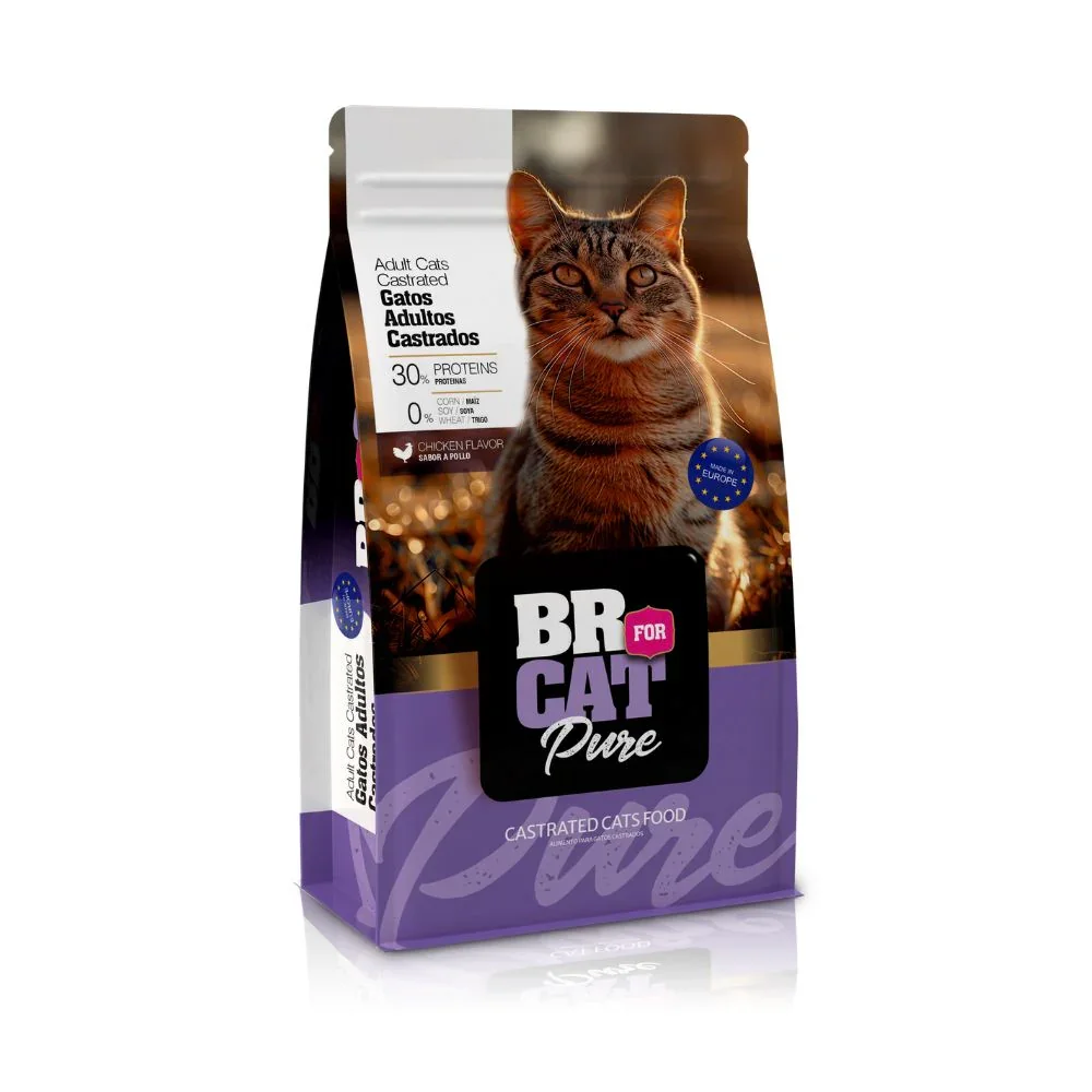 BR FOR CAT CASTRADO POLLO 10 KILOS