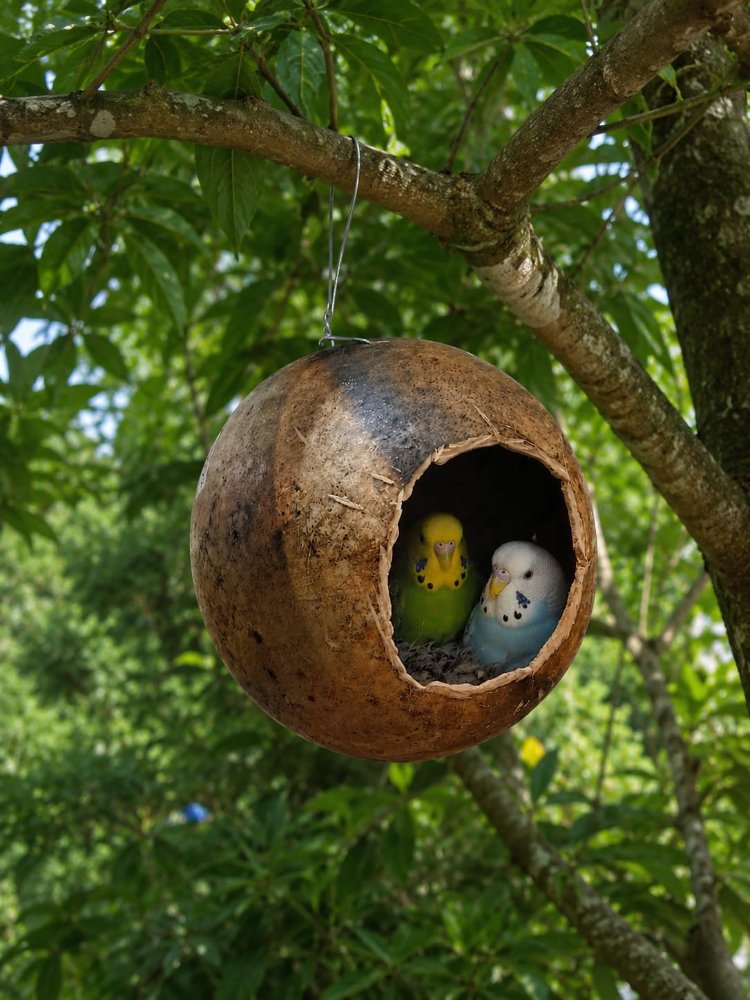 NIDO DE TOTUMO PARA AVES