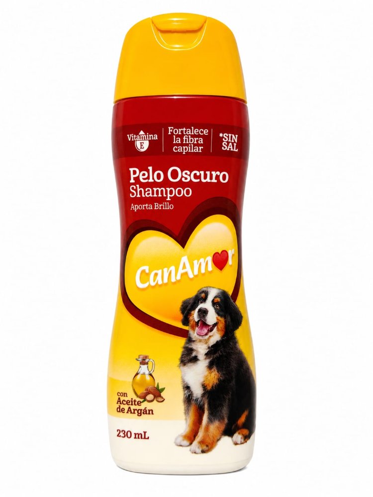 SHAMPOO PELO OSCURO CANAMOR 230 ML