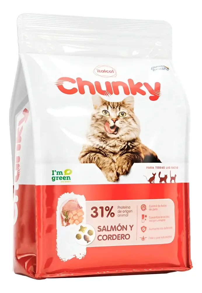 CHUNKY GATOS SALMON Y CORDERO 8 KG