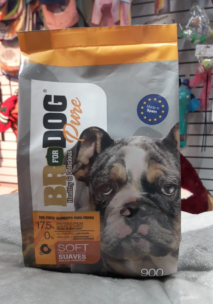BR FOR DOG ADULTOS TODAS LAS RAZAS ANILOS HUMEDOS 900 GR