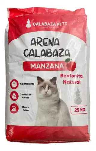 ARENA CALABAZA MANZANA 25 KG