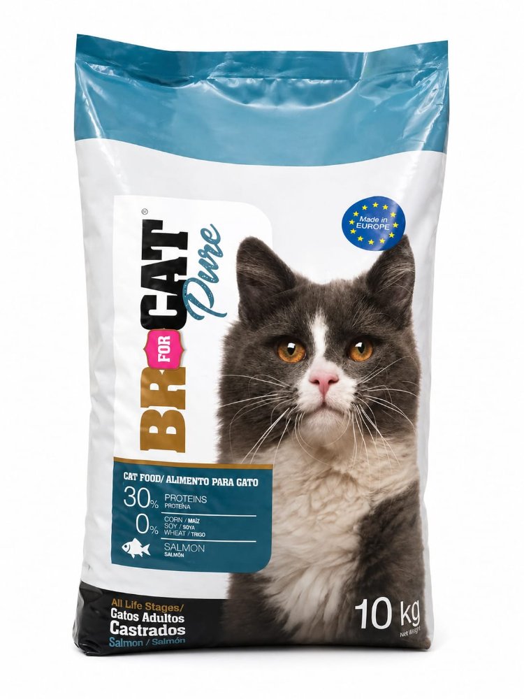 BR FOR CAT ADULTOS CASTRADOS SALMON 10 KL