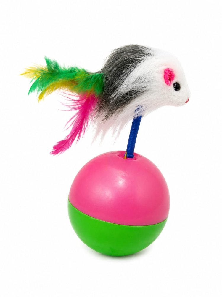 BOLA VAIVEN RATON Y PLUMAS