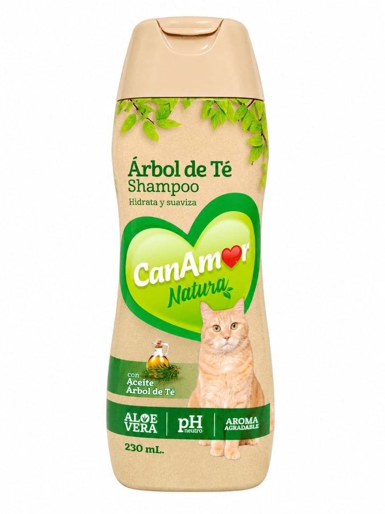 SHAMPOO ARBOL DE TE GATOS CANAMOR 230 ML