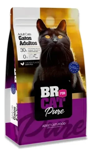 BR FOR CAT ADULTOS POLLO X 1 KG