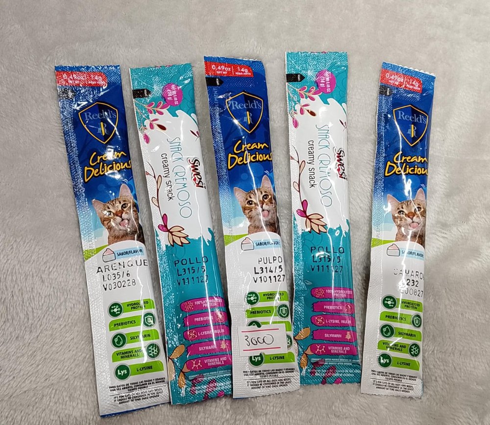 CREMOSO PARA GATOS CON PREBIOTICOS
