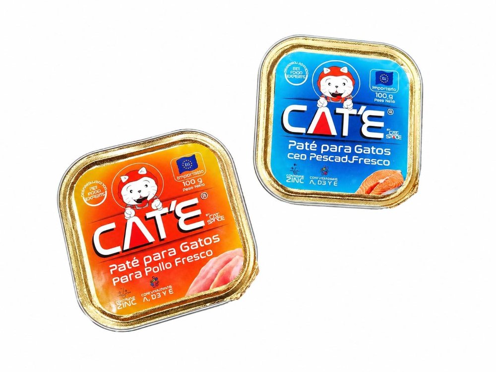 PATE CAT SPACE POLLO/ PESCADO 100 GRS
