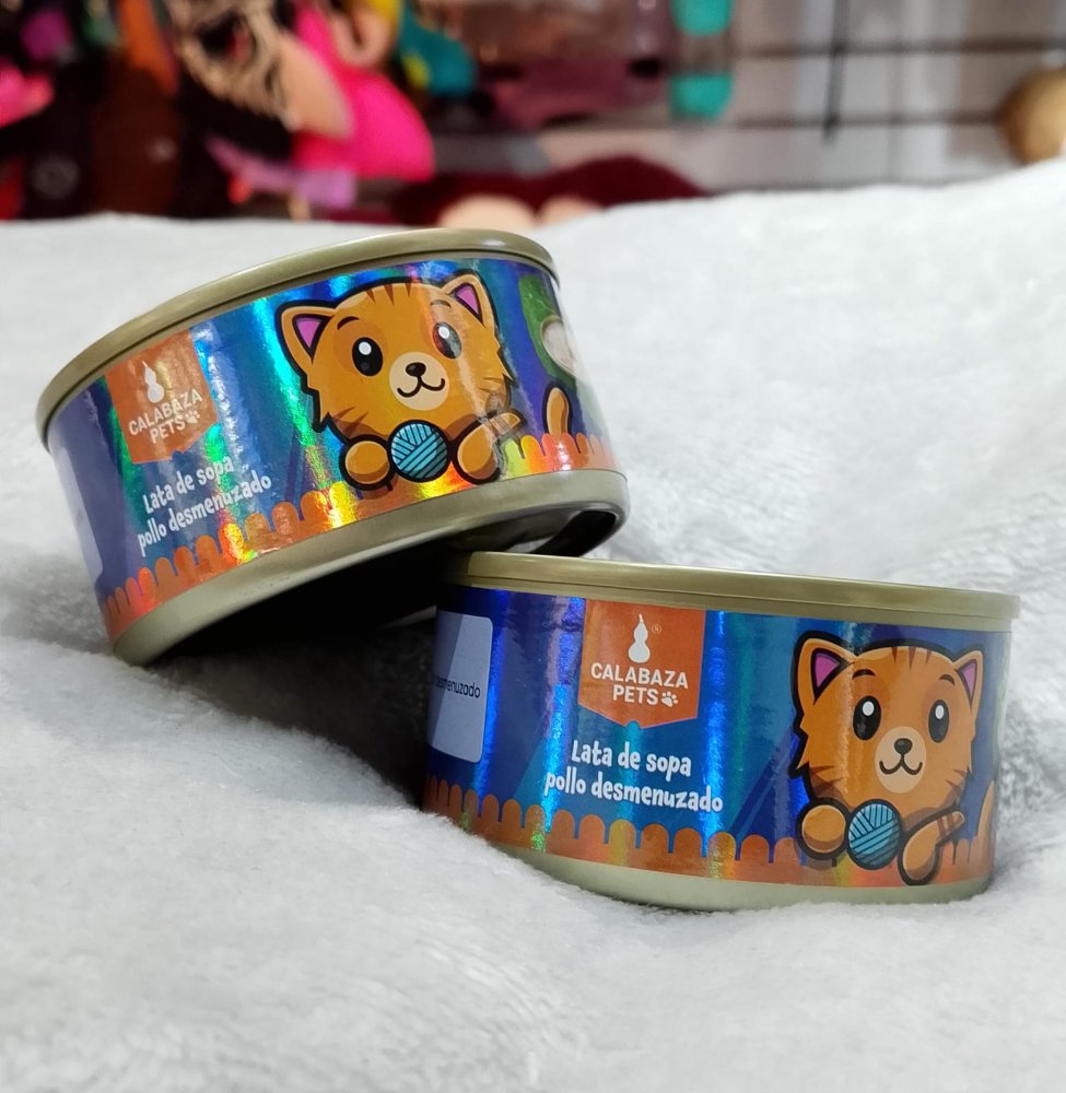 LATA DE SOPA GATOS 85 G