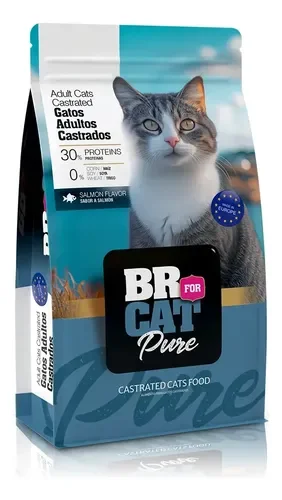 BR FOR CAT ADULTOS CASTRADOS SALMON X3KG