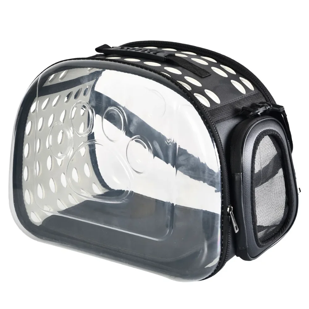 CARGADOR PARA MASCOTAS TRANSPARENTE