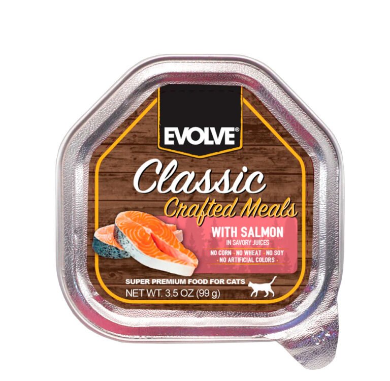 BANDEJA EVOLVE CAT SALMON 3.5 OZ