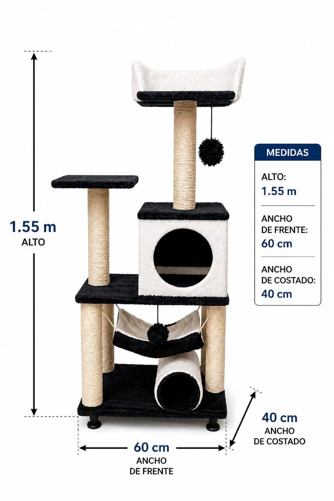 GIMNASIO PARA GATOS 1.55