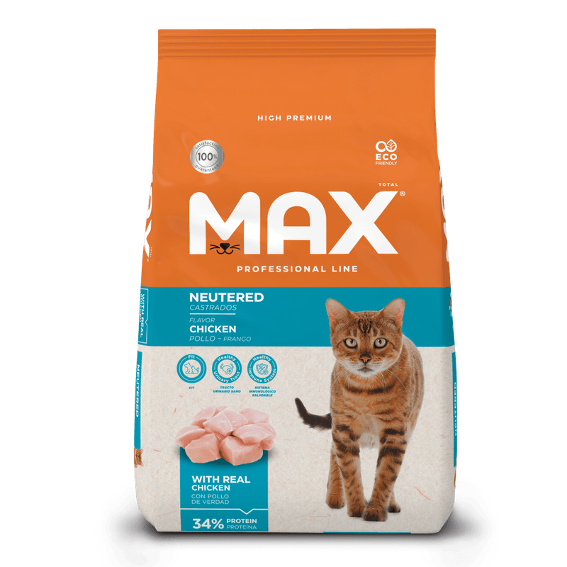 MAX CASTRADOS POLLO X 3KG