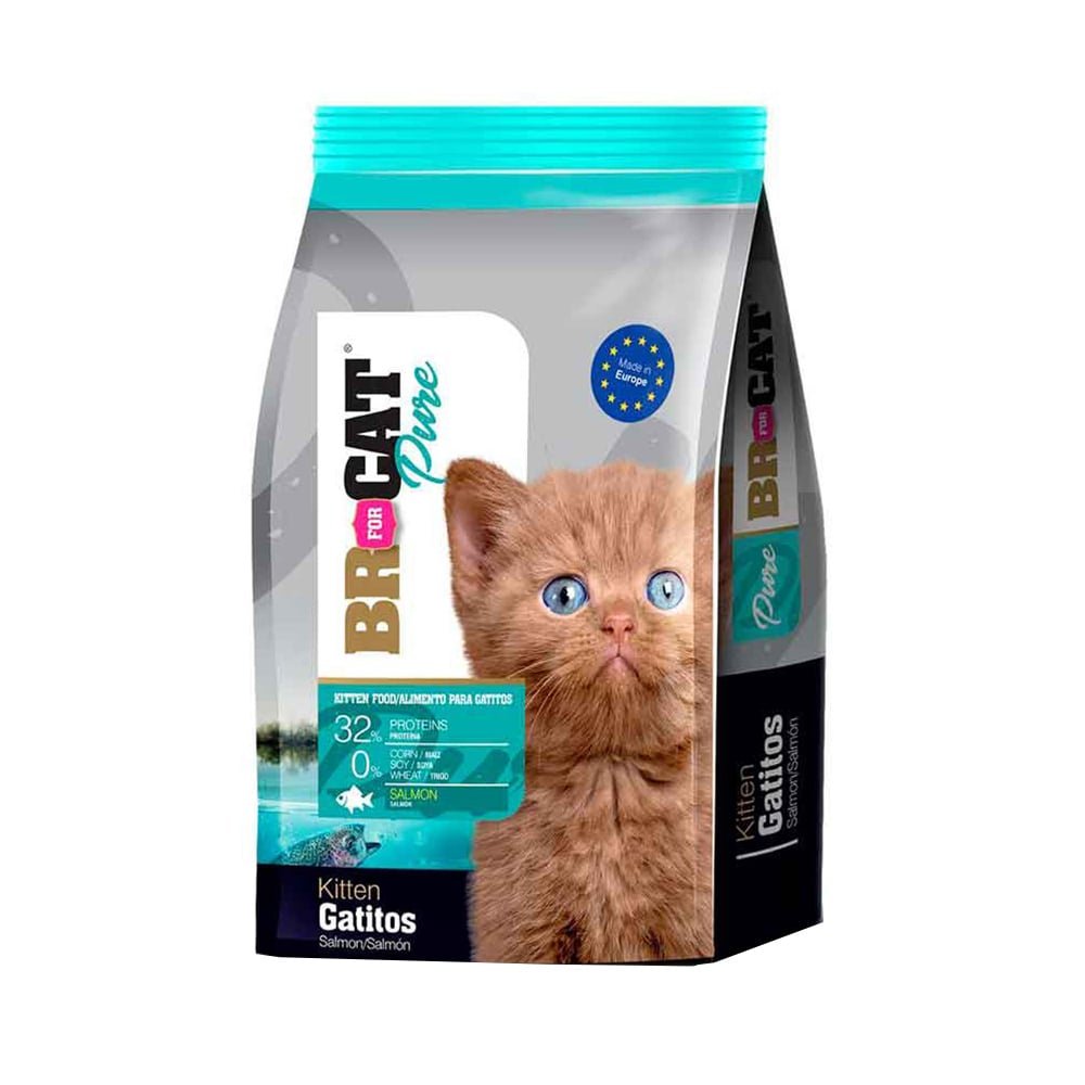 BR FOR CAT GATITOS SALMON FLAVOR  X 1 KG