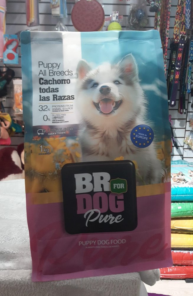 BR FOR DOG CACHORRO TODAS LAS RAZAS CORDERO 1 KG