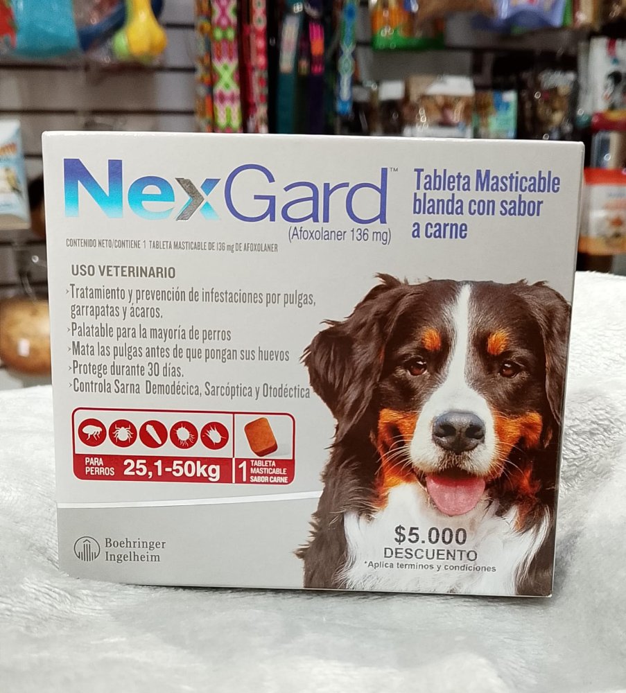 NEXGARD 25.1-50 KG