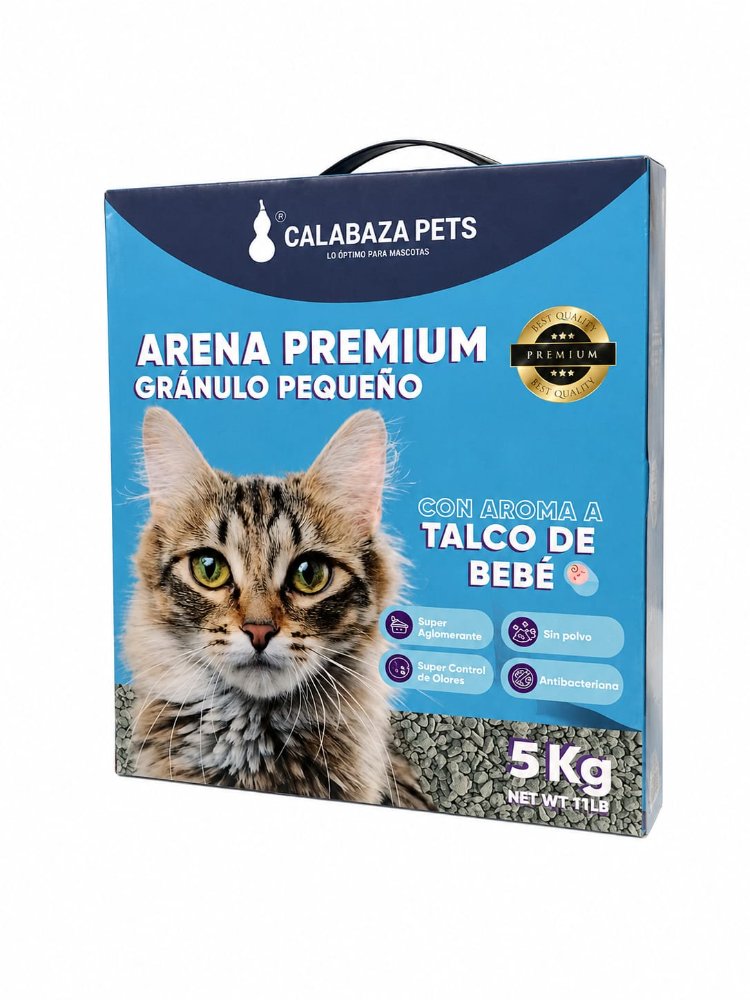 ARENA PREMIUM GRANULO PEQUEÑO CALABAZA 5 KG