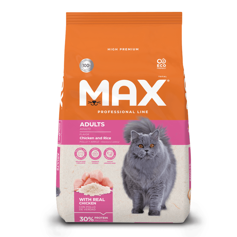 MAX GATO ADULTO POLLO ARROZ 10.1 KL