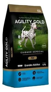 AGILITY GOLD PIEL GRANDES ADULTOS 3 KG