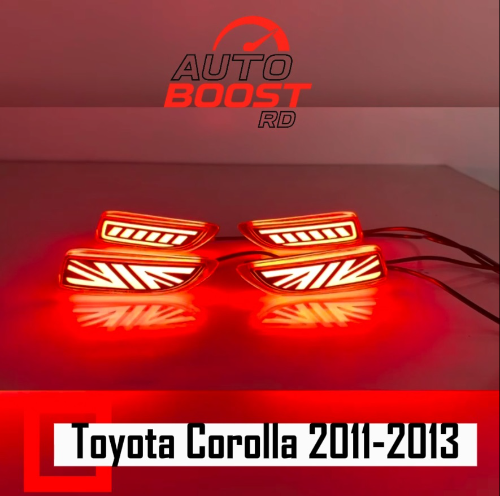 TOYOTA COROLLA 2011-2013 RED 1