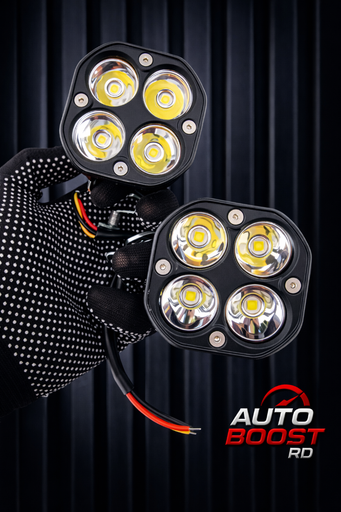 Focos LED 2.5" White 40W (1 unidad)