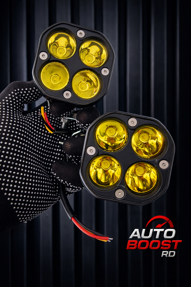 Focos LED 2.5" Yellow 10W (1 unidad)