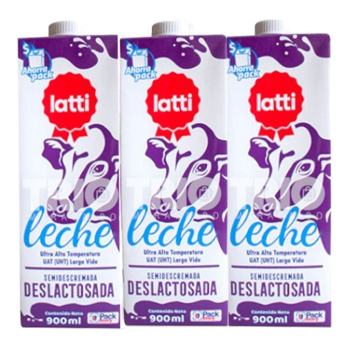 Leche Deslactosada Latti.