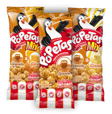 Popetas De Maiz Con Caramelo