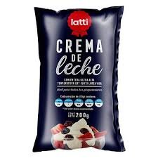 DETAL  crema de leche Latti de 200 ml