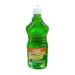 Lavaloza  liquido  limon y aloe vera Brilla King de  500 ml