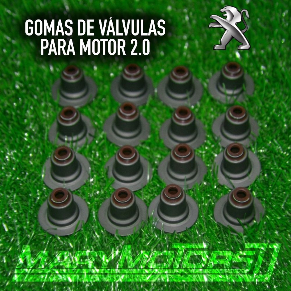 gomas de valvula peugeot 2.0