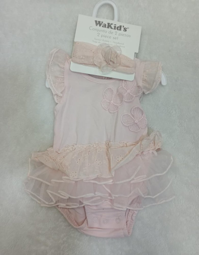 R-91035 VESTIDO WAKIDS 2PZ NIÑA
